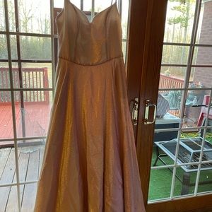 Champagne Pink Formal Dress